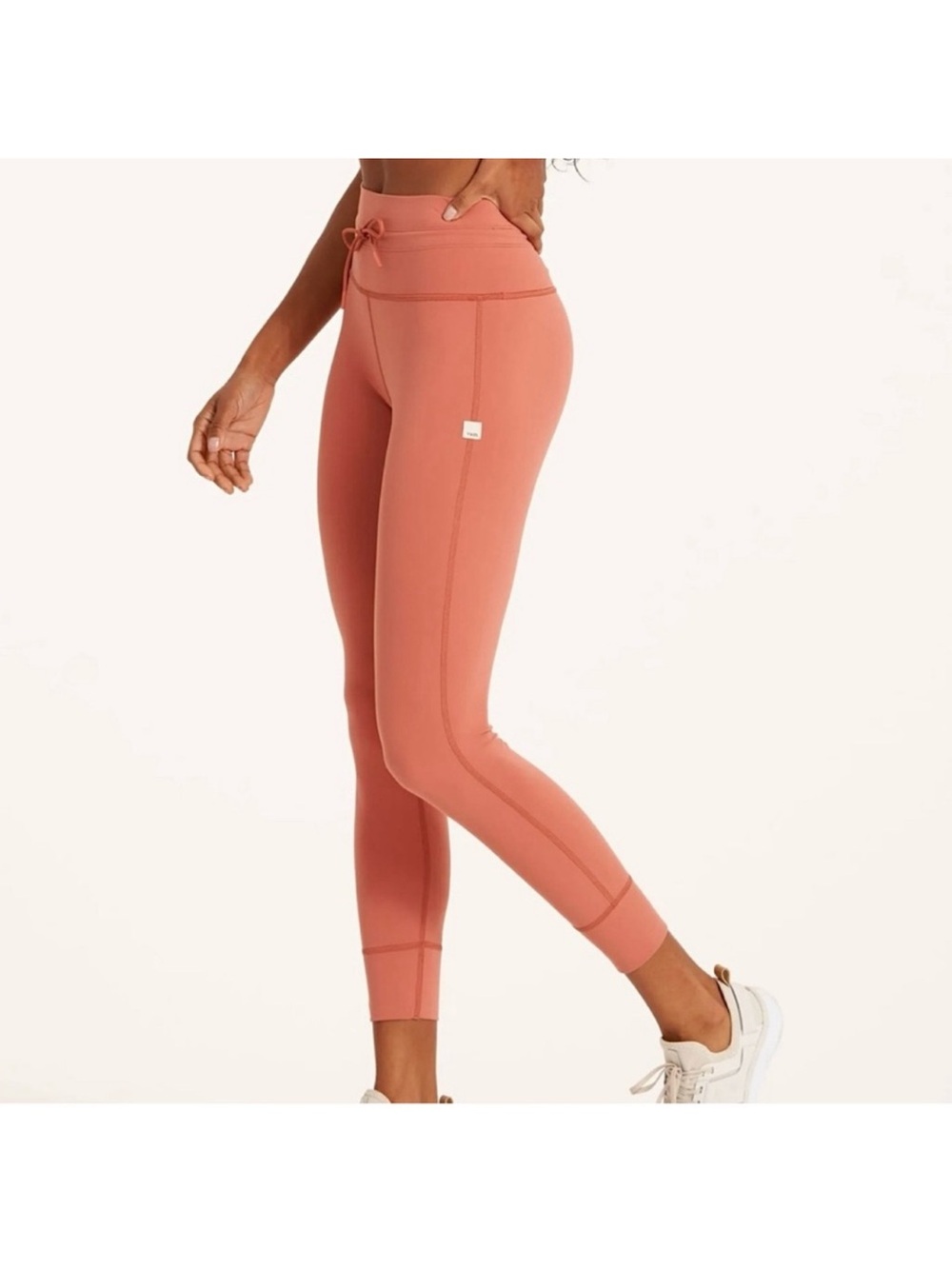 Vuori Women's Leggings in Orange